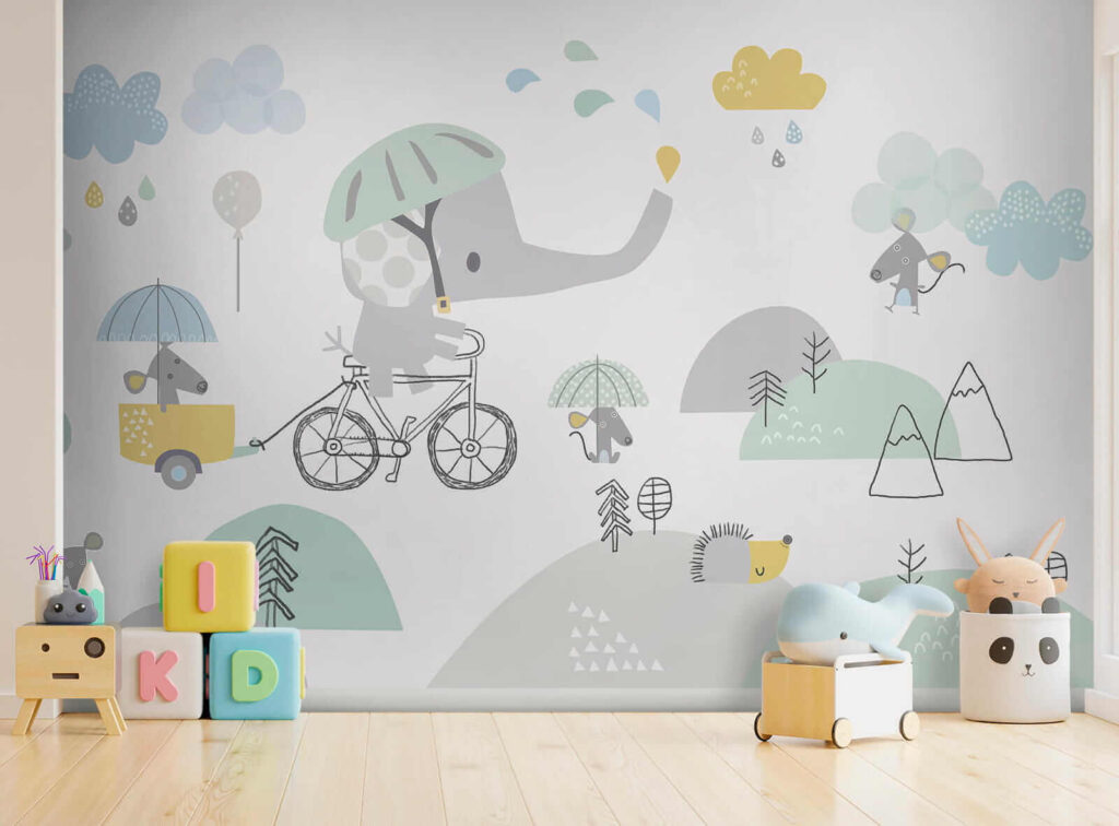 u28124pir6 1024x756 - Elefante de dibujos animados montando en bicicleta - tegory