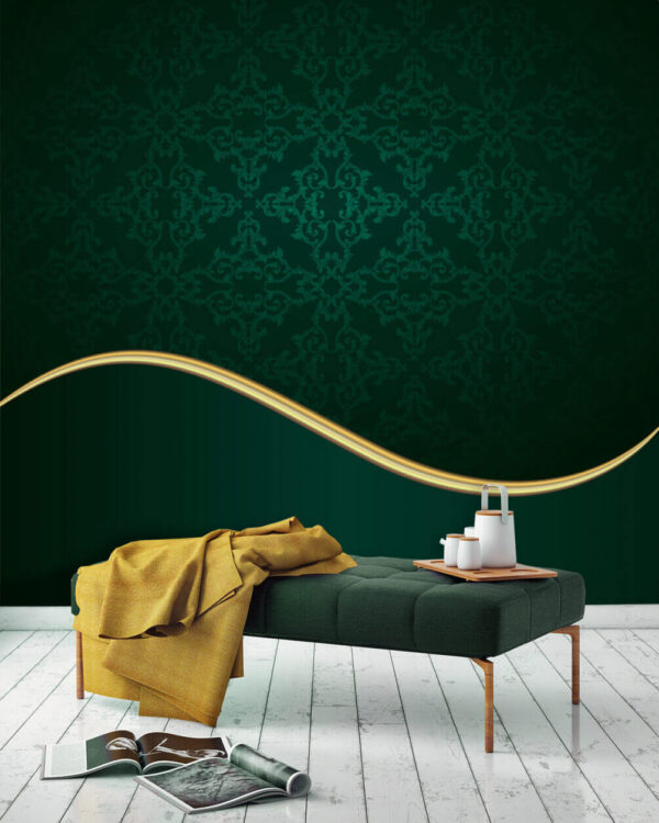 Elegante motivo sobre fondo oscuro Elegante motivo sobre fondo oscuro