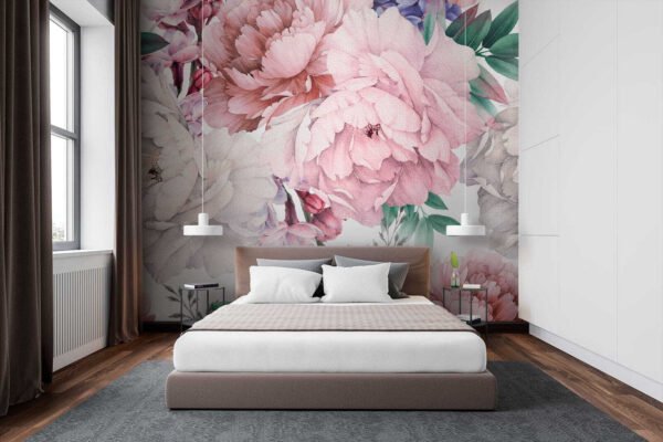 Colorida elegancia floral en flor Colorida elegancia floral en flor