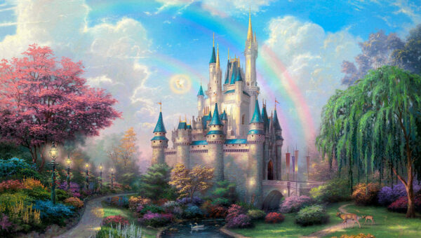 u25991p 600x340 - Castillo con un arco iris en el cielo - tegory
