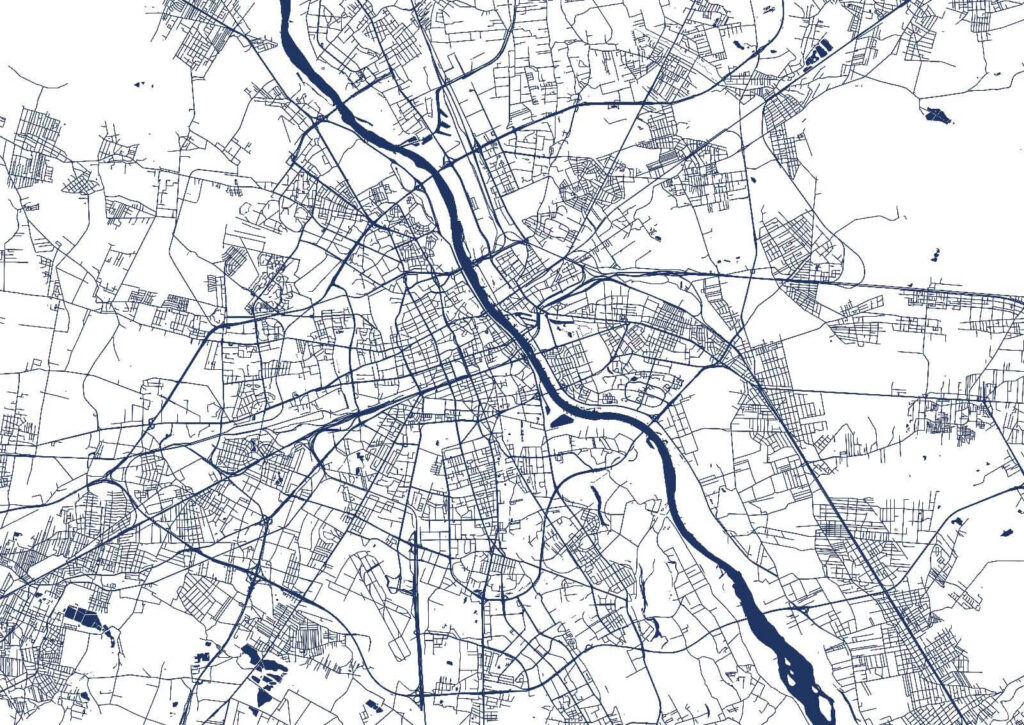 Mapa de una ciudad Mapa de una ciudad