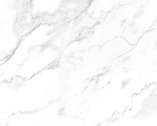 White marble surface with black veins White marble surface with black veins