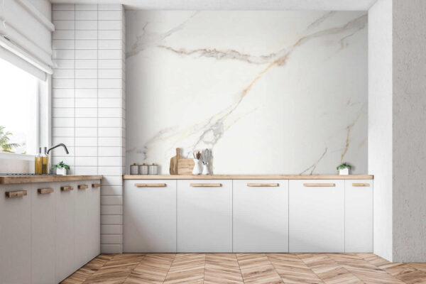 Elegante mármol blanco con vetas Elegante mármol blanco con vetas
