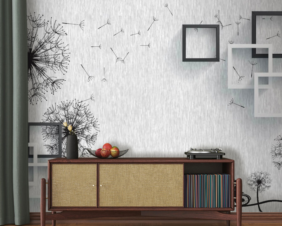 Papel pintado con un par de personas montando en bicicleta