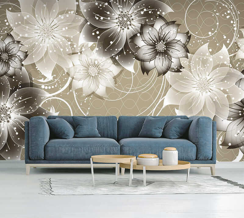 Elegante diseño floral con tonos suaves Elegante diseño floral con tonos suaves