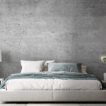 Fotomurales Superficie de hormigón gris con pequeñas motas