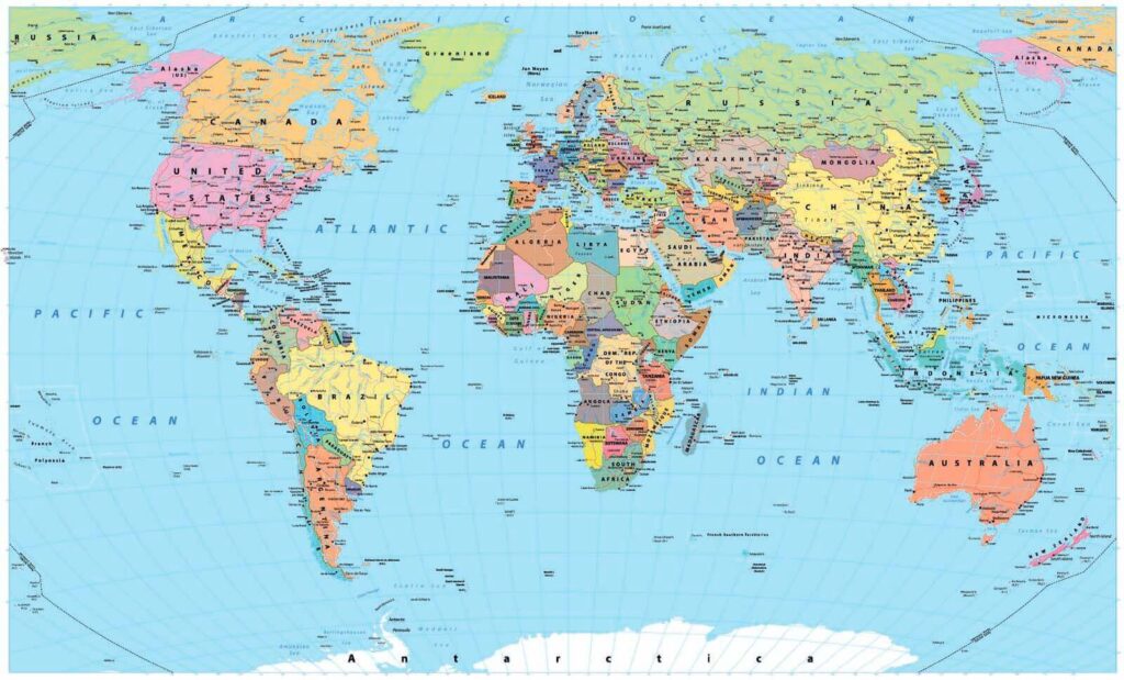 Mapa del mundo Mapa del mundo