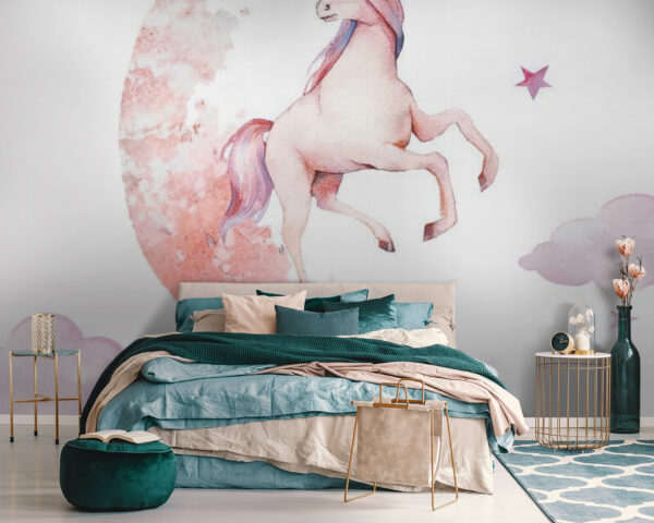 Unicornio en la luna Unicornio en la luna