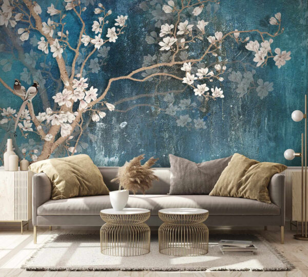 Rama de árbol con flores blancas u12150pig2 600x540 - Rama de árbol con flores blancas