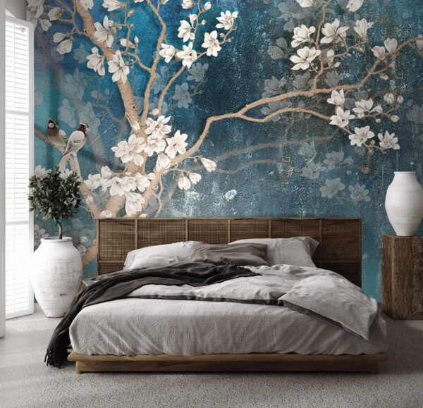 Rama de árbol con flores blancas u12150pib1 600x579 - Rama de árbol con flores blancas
