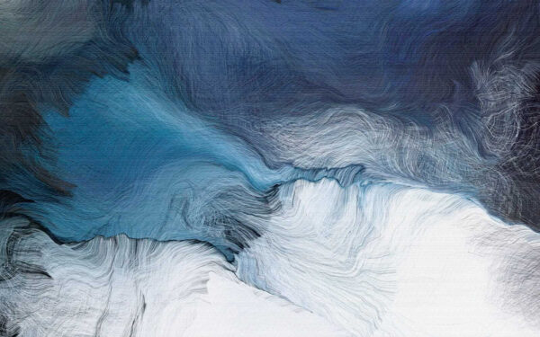 Pintura azul y blanca Pintura azul y blanca