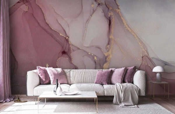 Abstract beauty in soft hues
