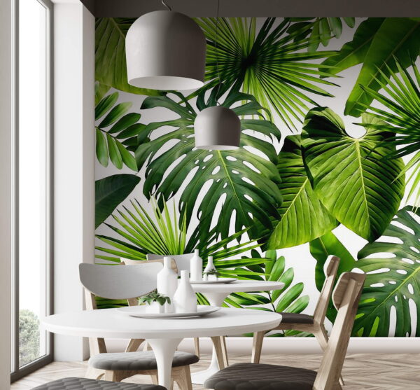 Group of green leaves