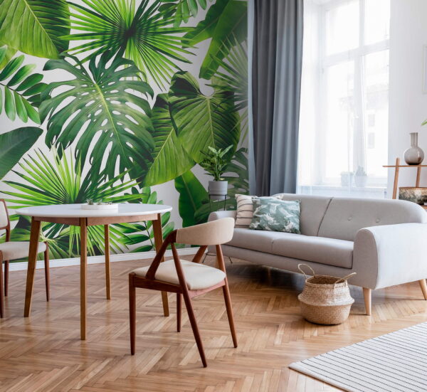 Fotomurales Grupo de hojas verdes (SKU: u08189) Fotomurales Fotomurales Grupo de hojas verdes (SKU: u08189)