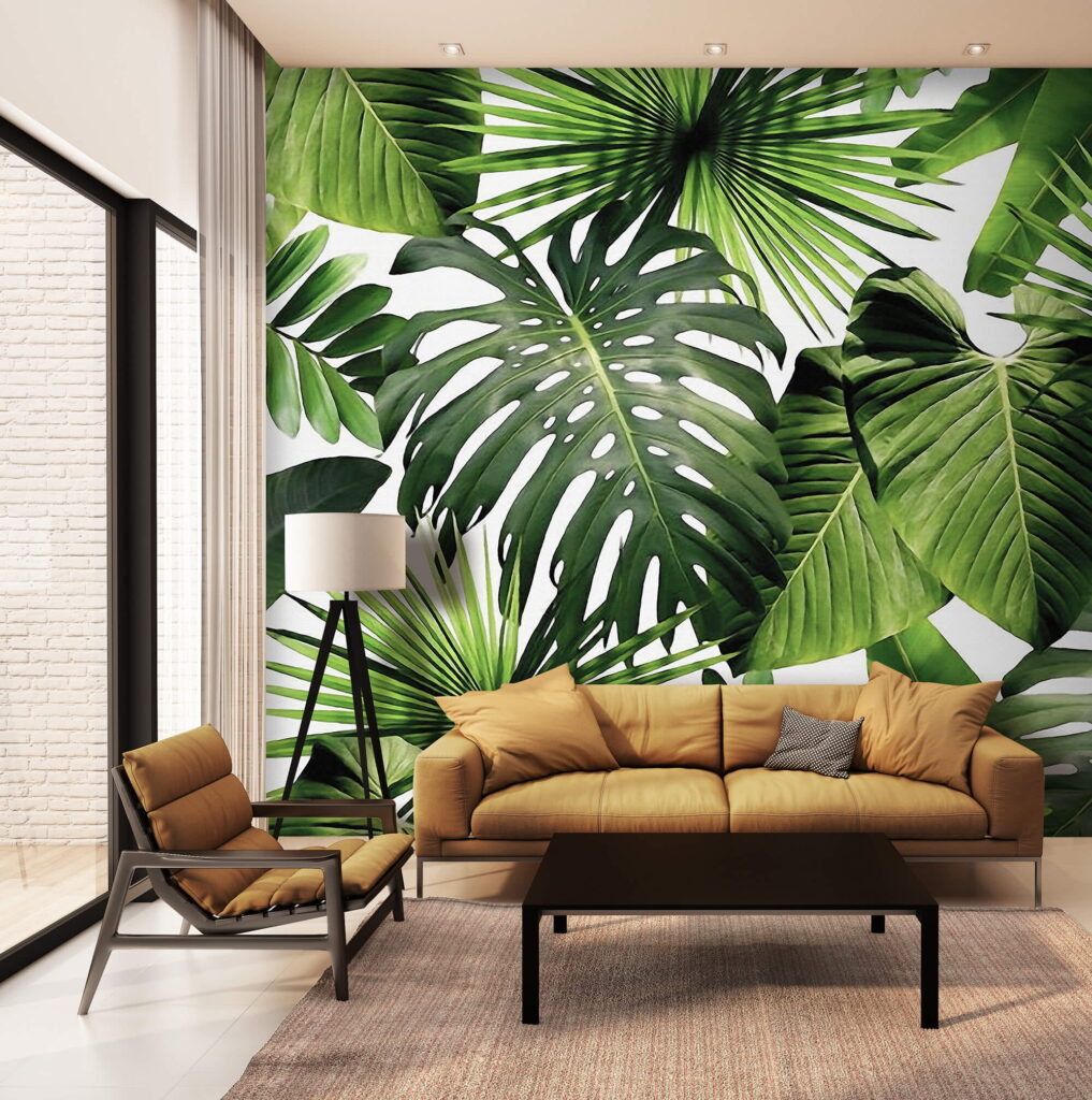 Group of green leaves