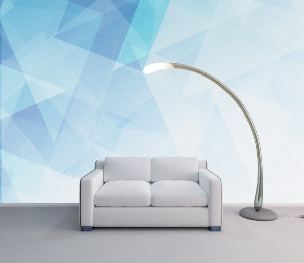 Fotomurales Fotomurales Fondo azul y blanco (SKU: u01089)