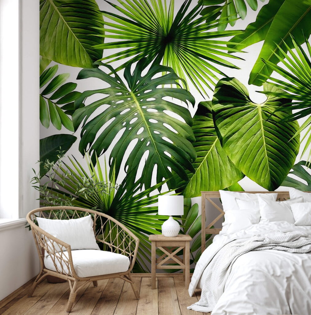 Group of green leaves