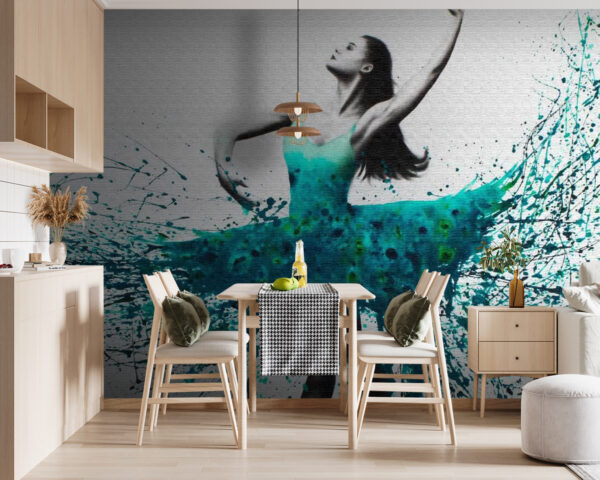 Mujer bailando con vestido azul u01519pik119m 600x480 - Mujer bailando con vestido azul - tegory