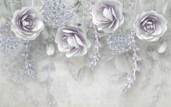 Delicate flowers in soft hues Delicate flowers in soft hues