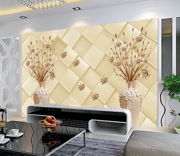 Fotomurales Fotomurales Jarrones con flores (SKU: u01659)