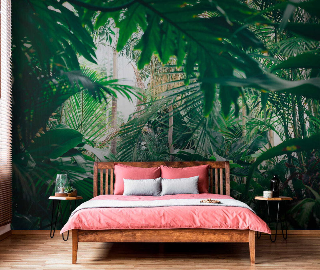 Group of green leaves