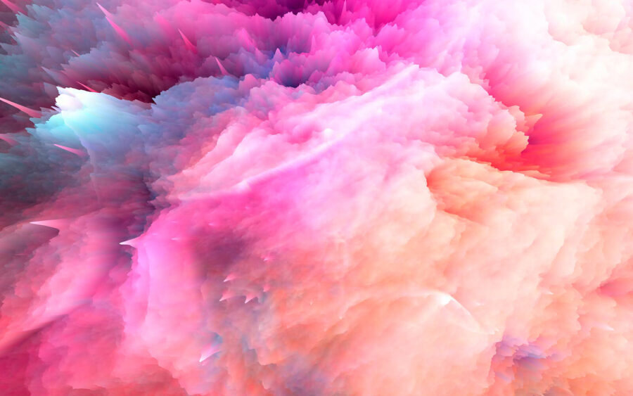 Colorida nube de humo Colorida nube de humo