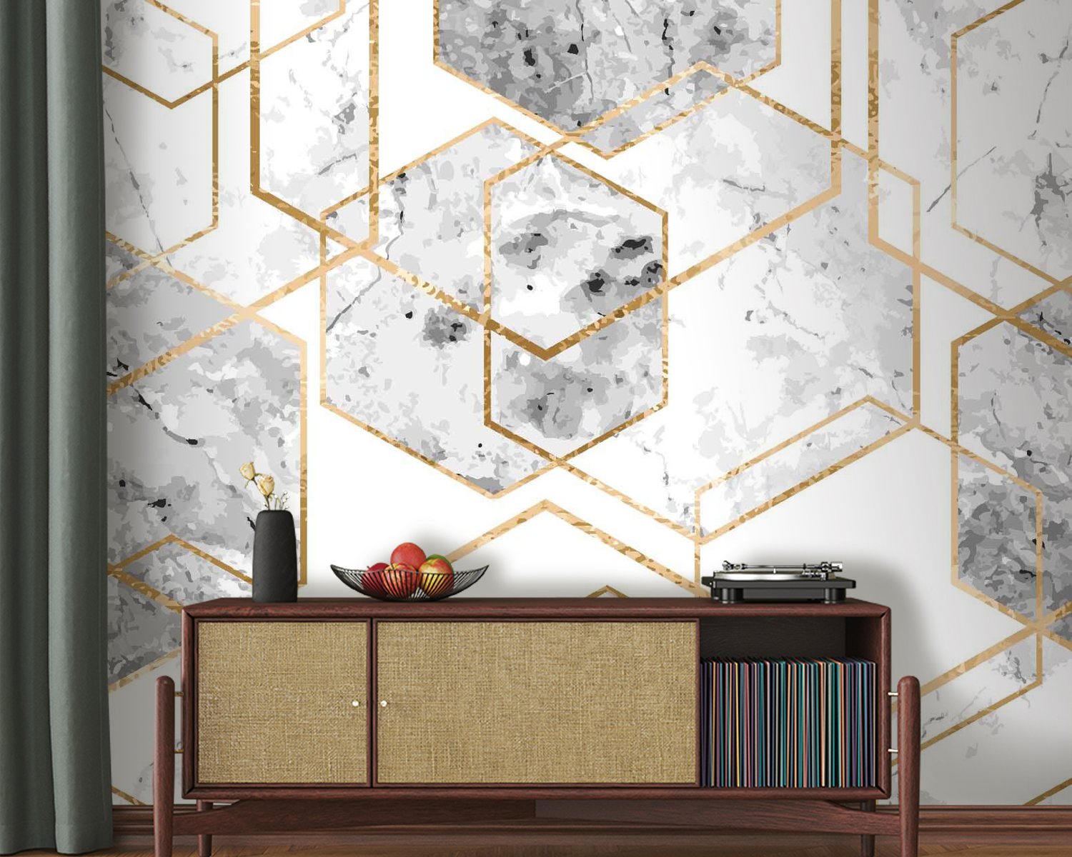 u04140pig20m - Elegante diseño de mármol hexagonal - tegory