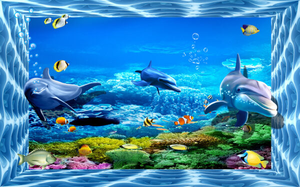 Grupo de peces nadando en el agua u05154p 600x375 - Grupo de peces nadando en el agua