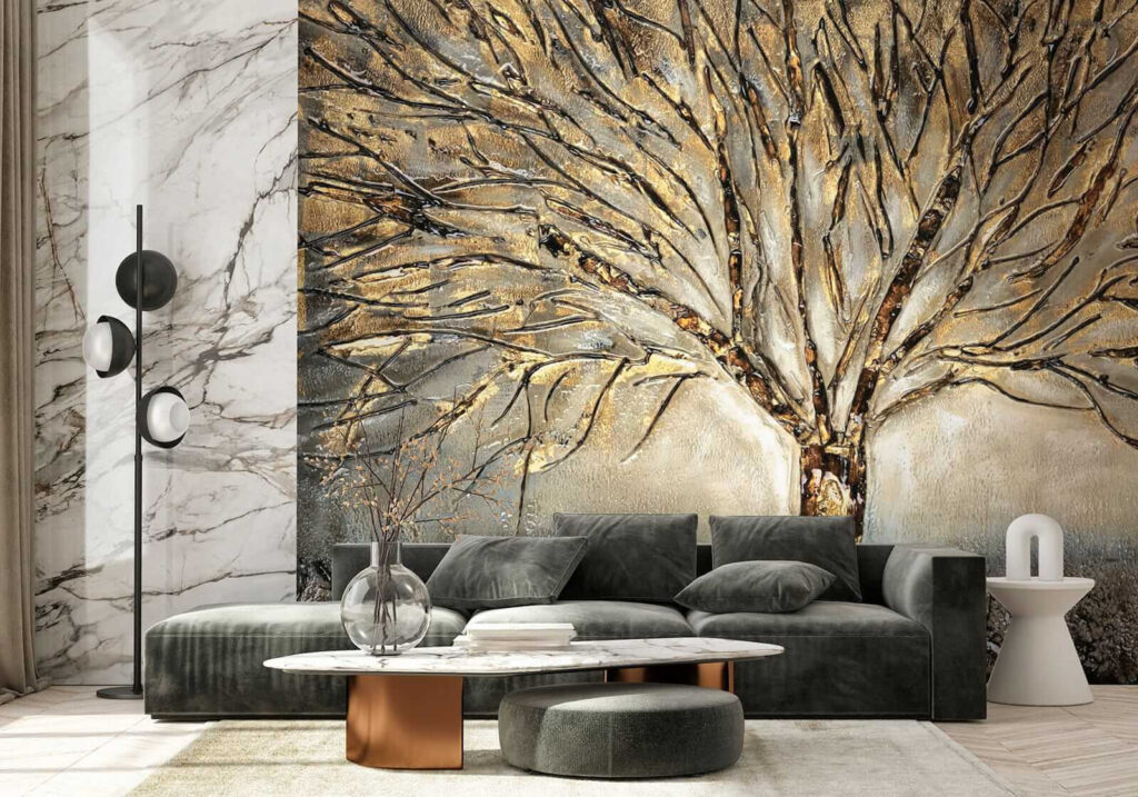 Tree with many branches
