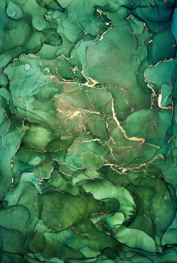 Capas abstractas de profundos tonos verdes Capas abstractas de profundos tonos verdes