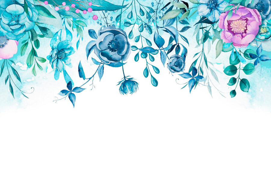 Acuarela de flores