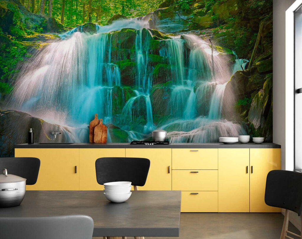 Waterfall in the woods