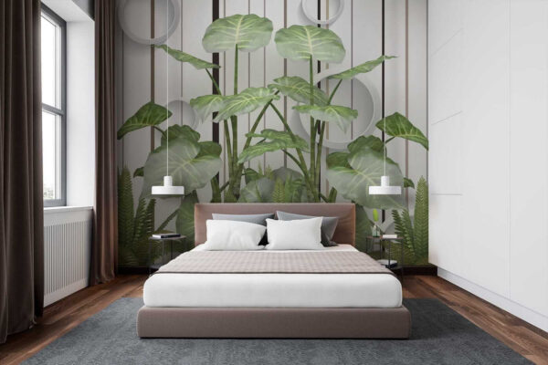 Planta con hojas verdes Planta con hojas verdes