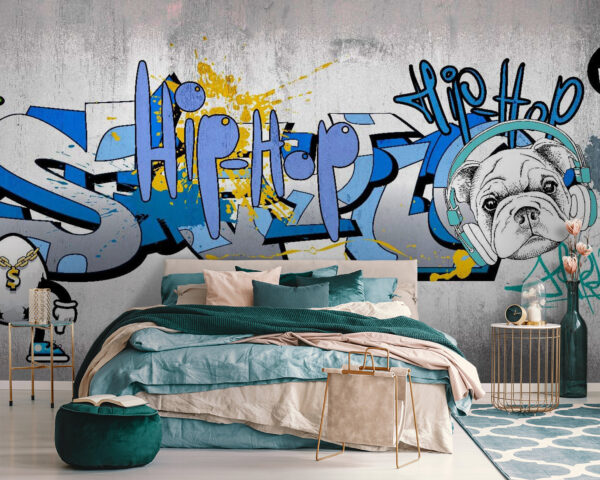 Graffiti en una pared Graffiti en una pared
