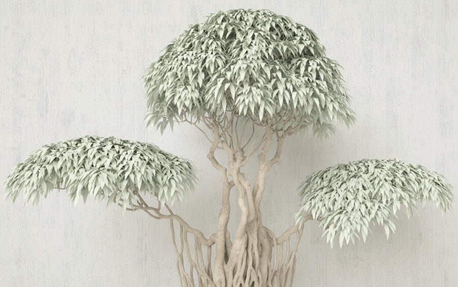Árbol con muchas ramas