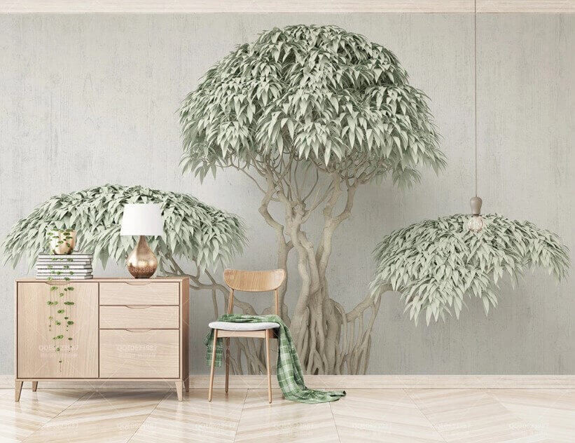 Árbol con muchas ramas