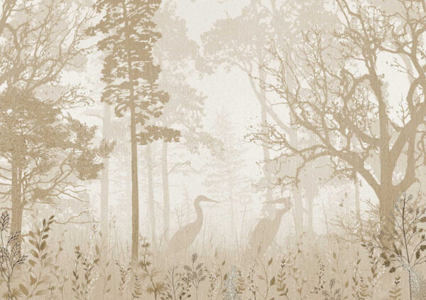 Bird in a forest
