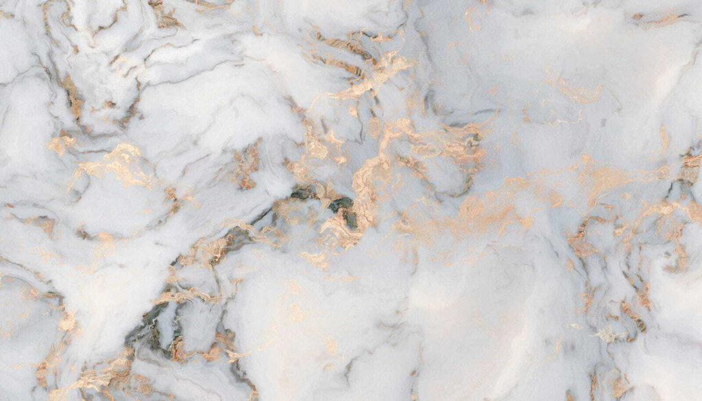Elegante mármol con vetas metálicas Elegante mármol con vetas metálicas
