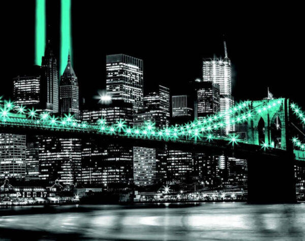Puente con luces Puente con luces