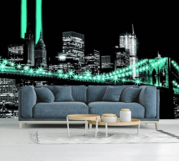Puente con luces Puente con luces