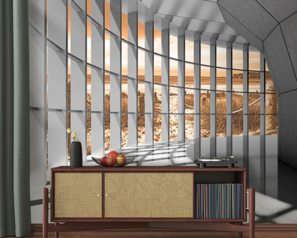 Amplia habitación con ventanas Amplia habitación con ventanas