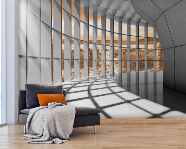 Amplia habitación con ventanas Amplia habitación con ventanas