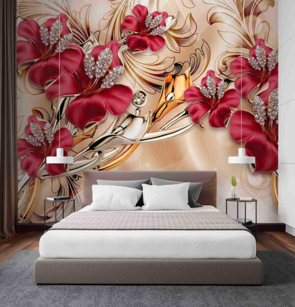 Elegante diseño floral con intrincados detalles u70604pib2 600x623 - Elegante diseño floral con intrincados detalles
