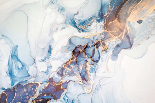 Arte abstracto en azul y blanco. Arte abstracto en azul y blanco.