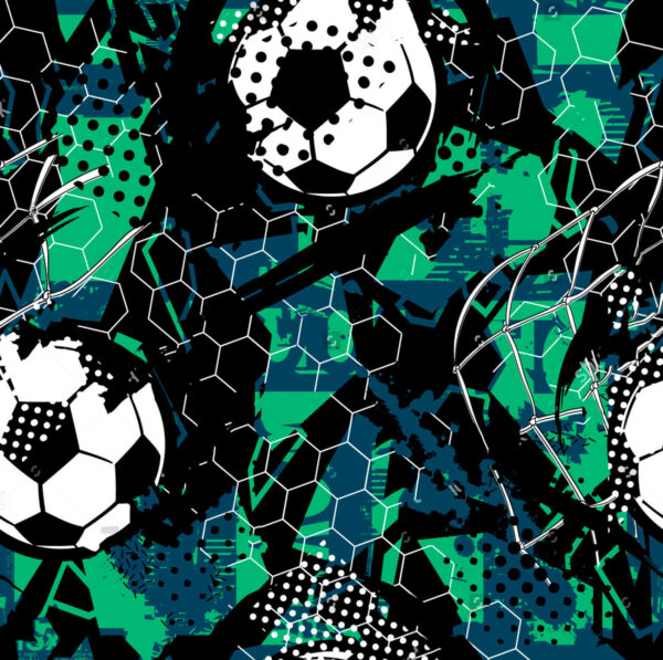 Patrón de balones de fútbol Patrón de balones de fútbol