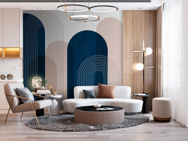 Blue and pink art Blue and pink art