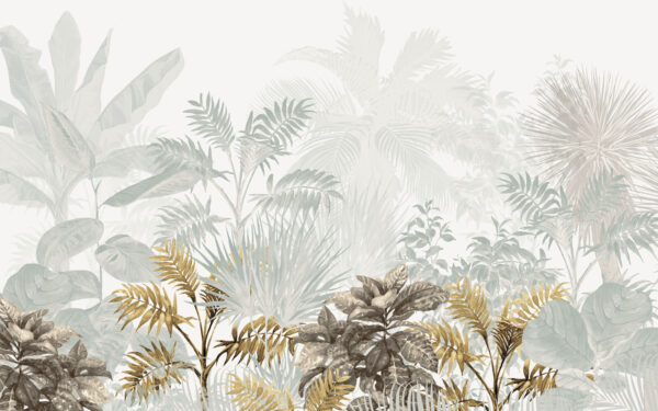 Group of plants with leaves