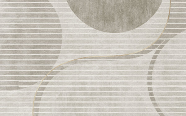 Papel pintado gris y blanco con círculos y líneas Papel pintado gris y blanco con círculos y líneas