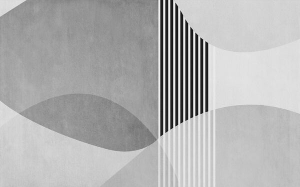 Fondo gris y blanco con líneas y círculos negros Fondo gris y blanco con líneas y círculos negros