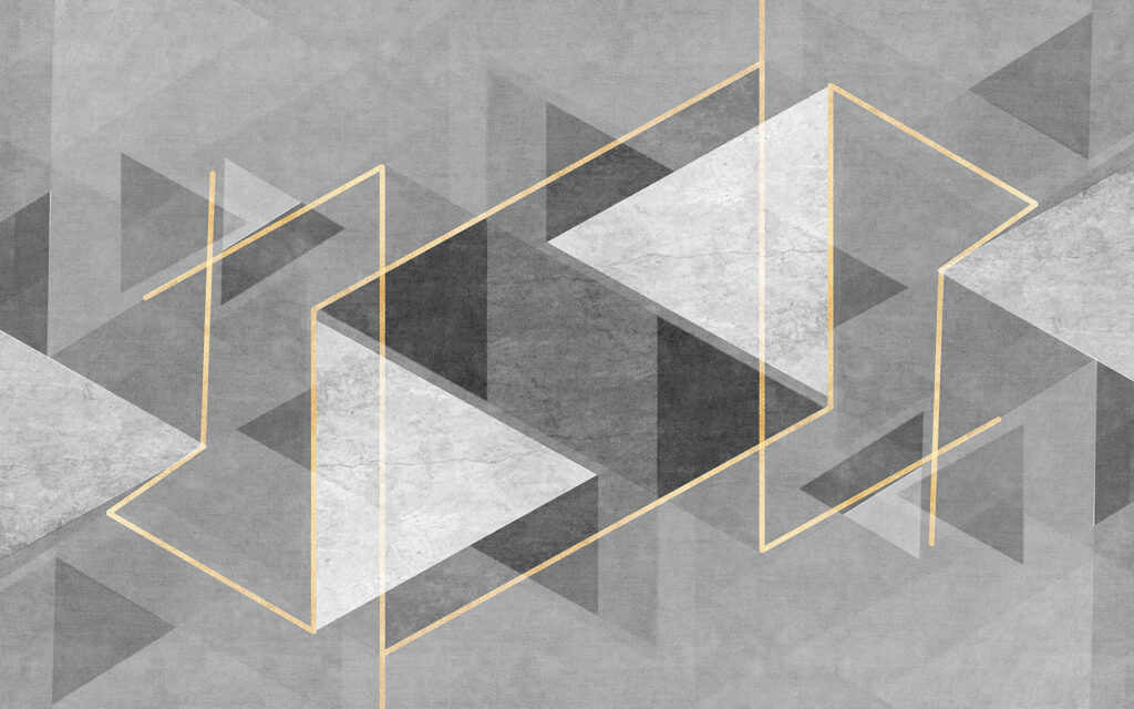 Diseño geométrico en gris y blanco Diseño geométrico en gris y blanco